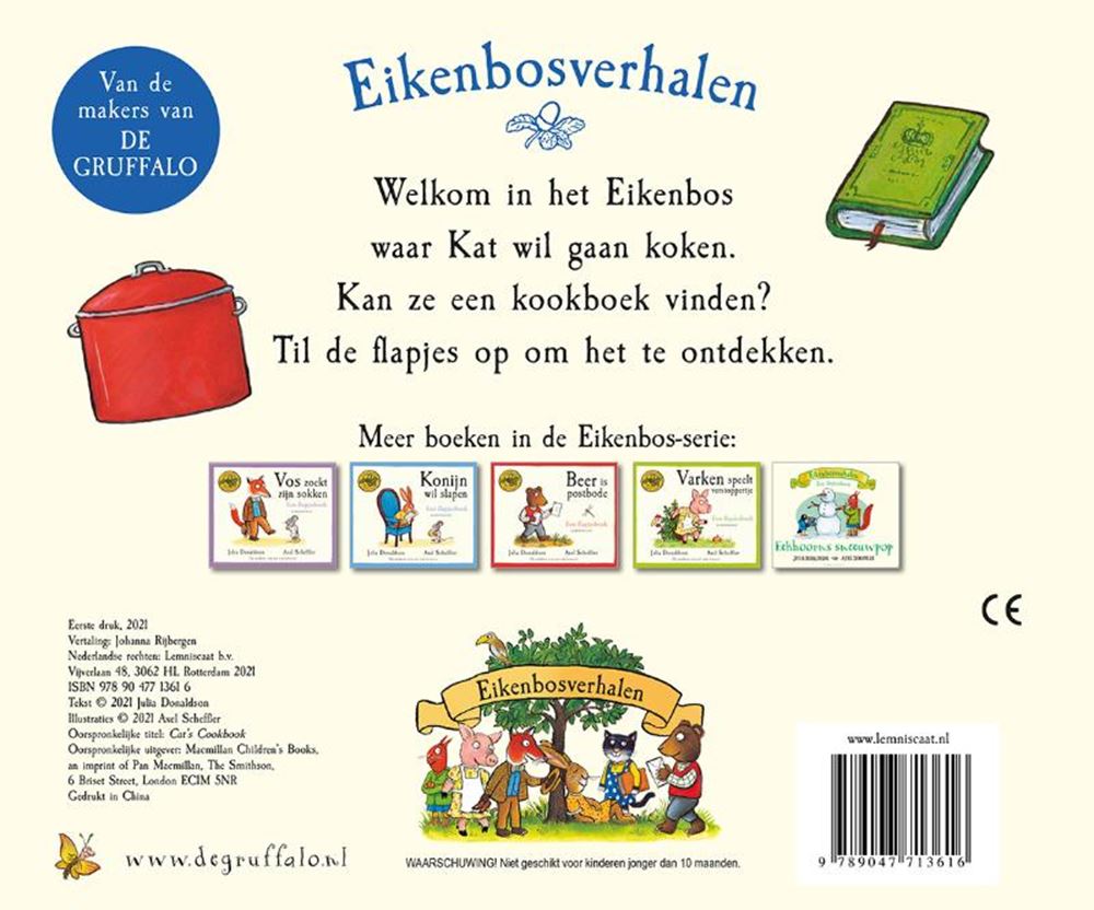 Flapjeboek : Le livre de recettes de Kat. 2+