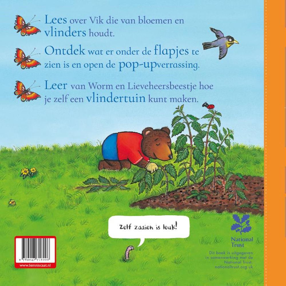 Vik fait un jardin de papillons 4+