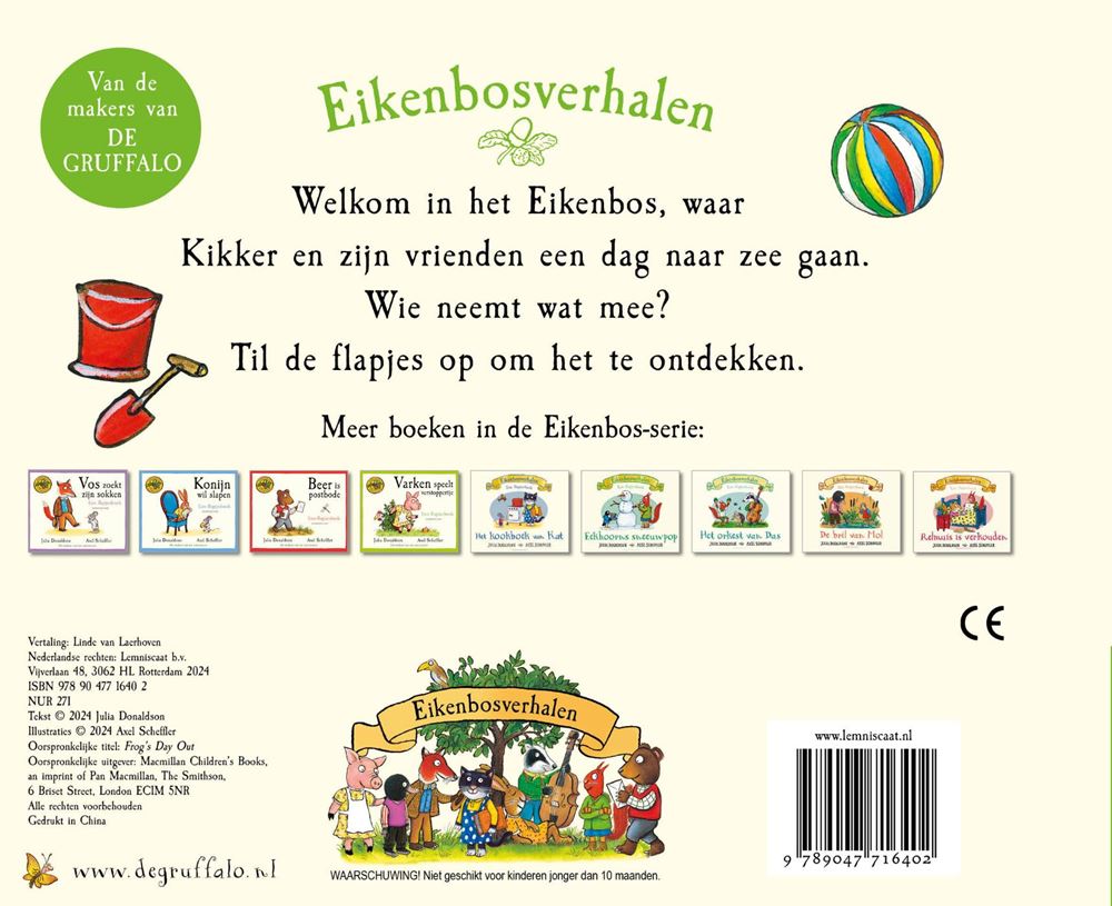 La grenouille prend la mer. livre cartonné. 2+