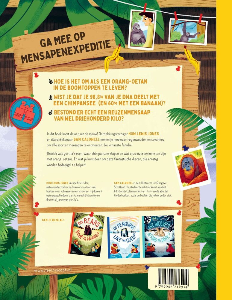 Livre d'information : les gorilles mangent-ils des bananes ?
