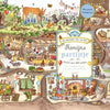 Puzzle de jeu de lapin. 6+