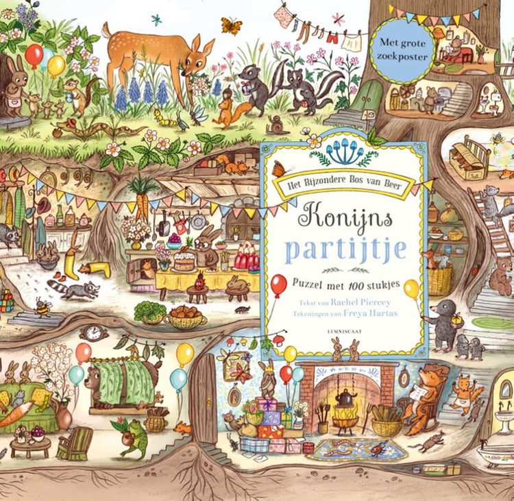 Puzzle de jeu de lapin. 6+