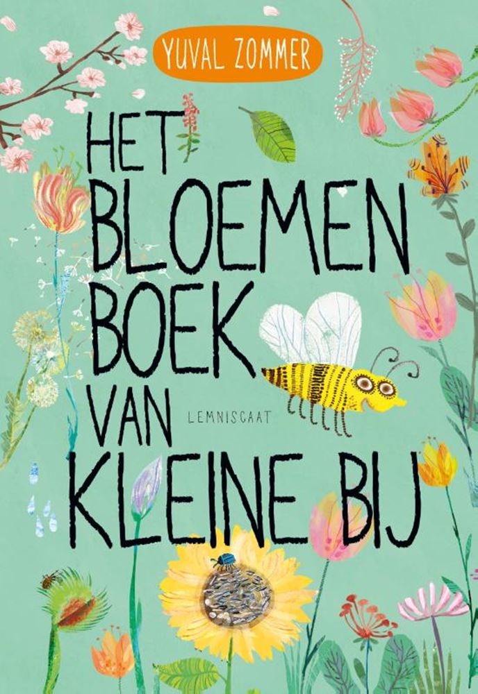 Boe en carton, livre de fleurs de la petite abeille.