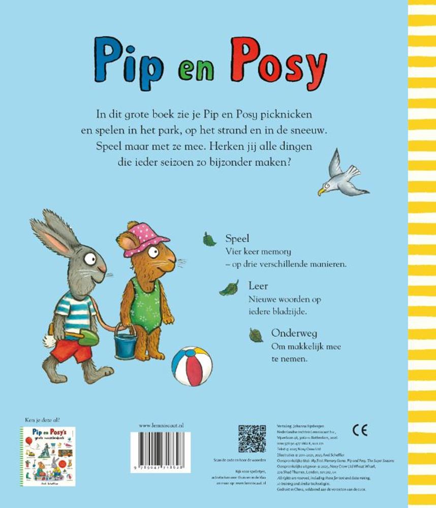 Pip et bouquet. mon premier souvenir. le super
