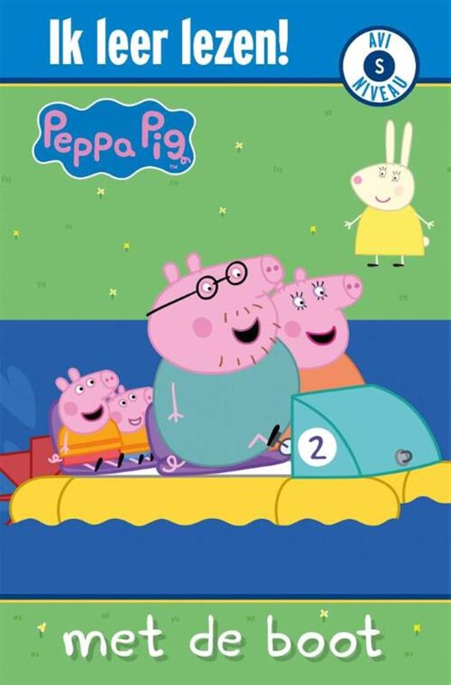 J'apprends à lire. Peppa Pig avec le bateau. av