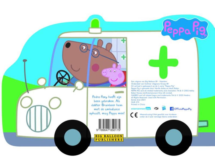 Peppa Pig, l'ambulance. 3+