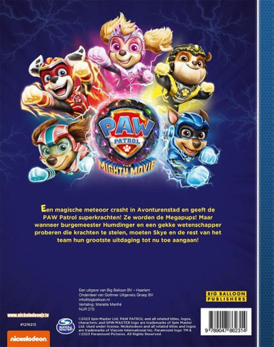 Ty Paw Patrol Mighty movie, le officiel. 3+