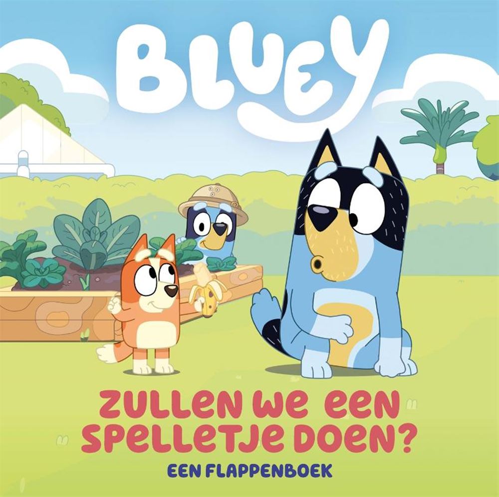 Bluey allons-nous jouer à un jeu? livre de fleuve