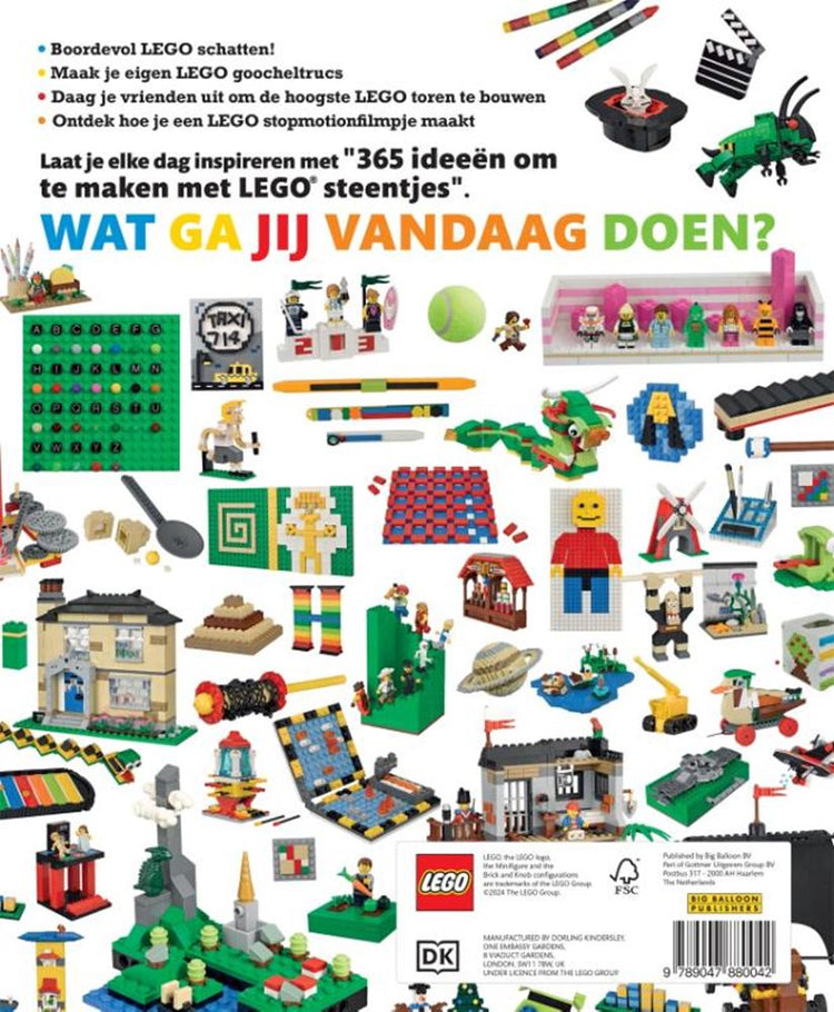 365 idées à réaliser avec des briques Lego