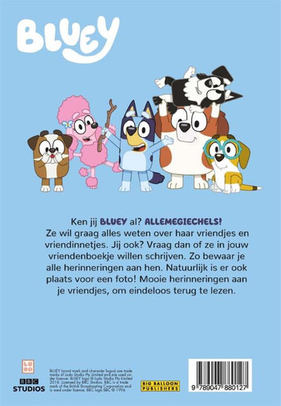 Livre d'amis bluey