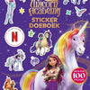 Livre Unicorn Academy Stickerboek Doeboek