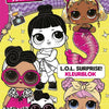 Livre de coloriage : m.o.l. surprendre! bloc de couleur 4+