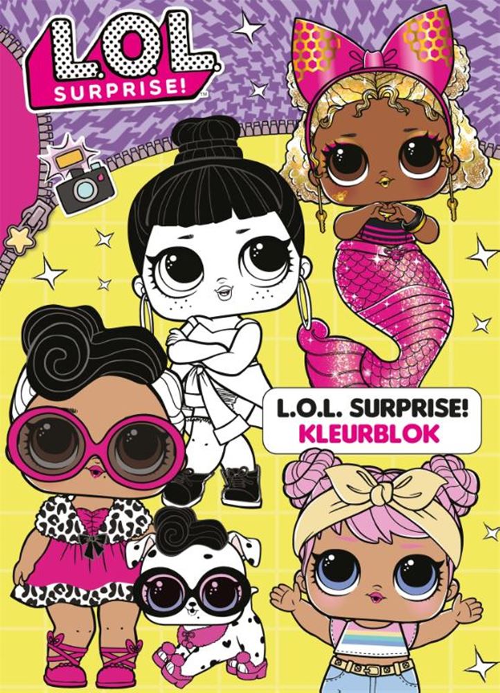 Livre de coloriage : m.o.l. surprendre! bloc de couleur 4+