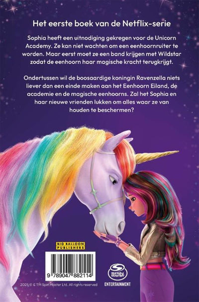 Réservez l'invitation de la Unicorn Academy 1 Sophia pour la Unicorn Academy