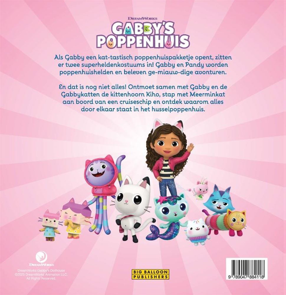 Groupe d'éditeurs Gottmer Gabby's Dollhouse Cat-Tastic Heroes et autres histoires