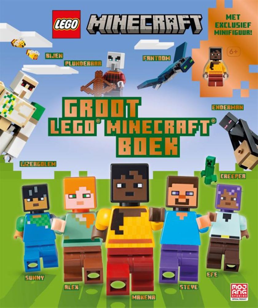 Grand livre LEGO Minecraft 6+