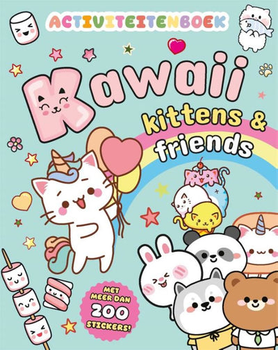 Gottmer éditeurs groupe kawaii chatons amis livre d'activités