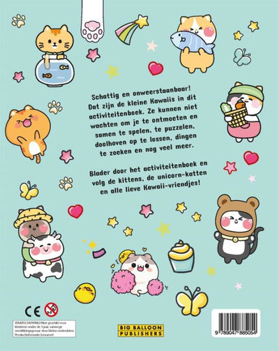 Gottmer éditeurs groupe kawaii chatons amis livre d'activités
