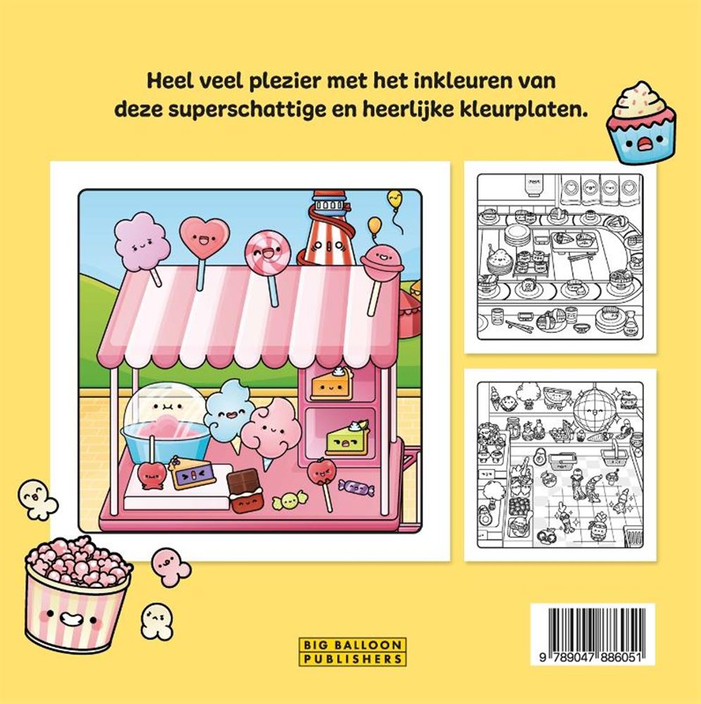 Groupe d'édition Gottmer miam ! livre de coloriage
