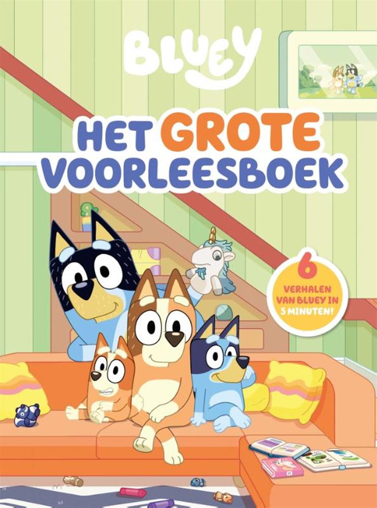 Groupe d'édition Gottmer Bluey le grand livre de lecture