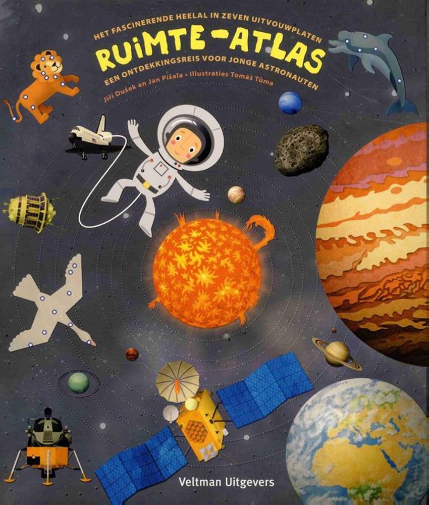 Space Atlas (livre dépliant). 7+