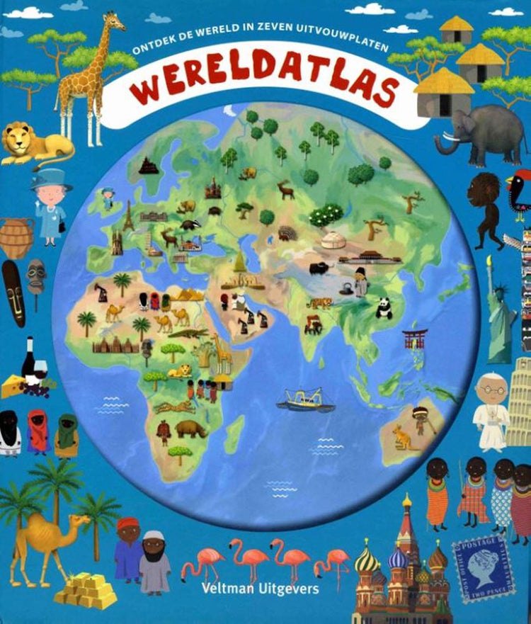 Atlas mondial (avec planches dépliantes). 7+