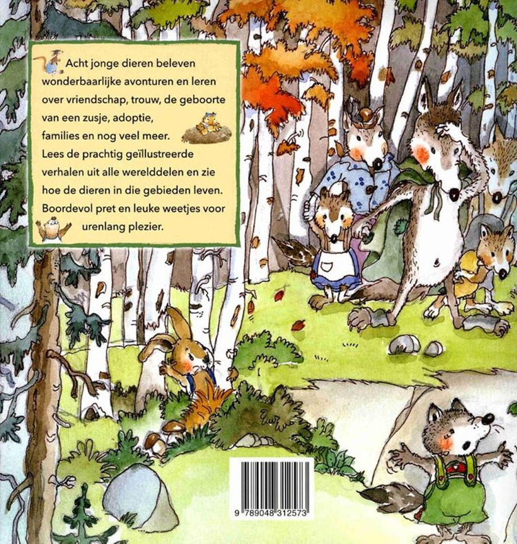 Le livre d'histoires des grands animaux. 4+
