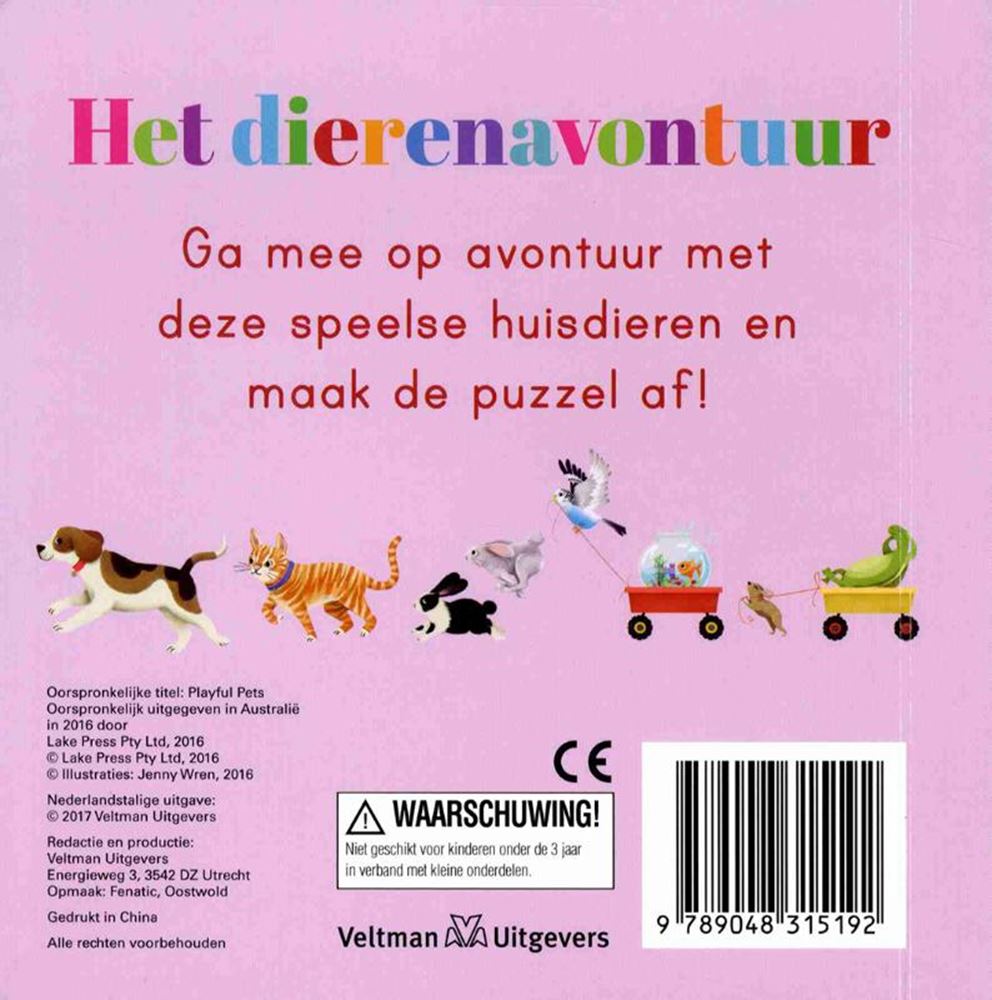 L'aventure animale (carton). 1+