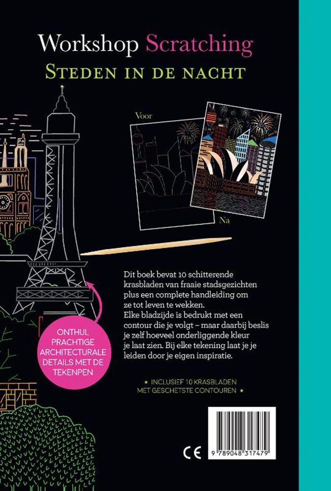 Atelier Scratch : les villes la nuit