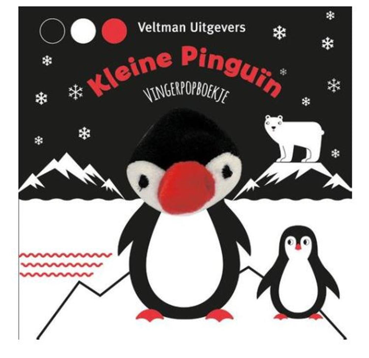 Livre de marionnettes à doigts : petit pingouin. 0+