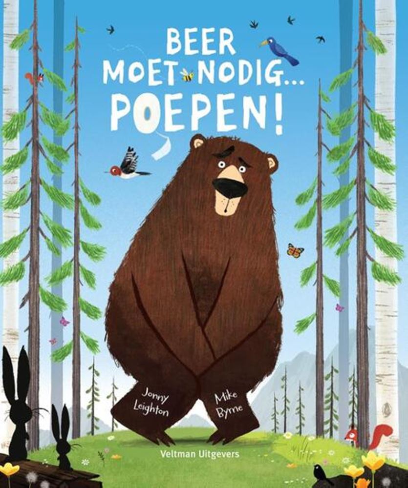 L'ours du livre a besoin de faire caca