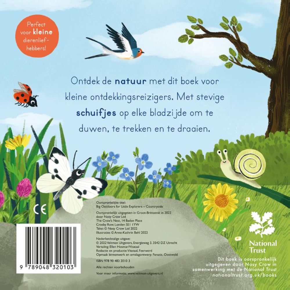 Dans la nature. livre cartonné. 2+