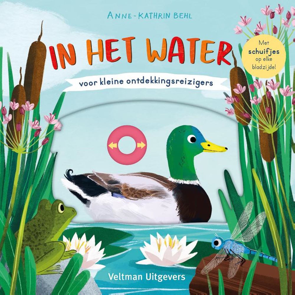 Dans l'eau. livre cartonné. 2+