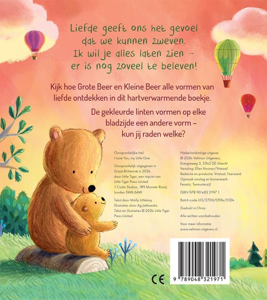 Livre cartonné : Je t'aime, petit 1+