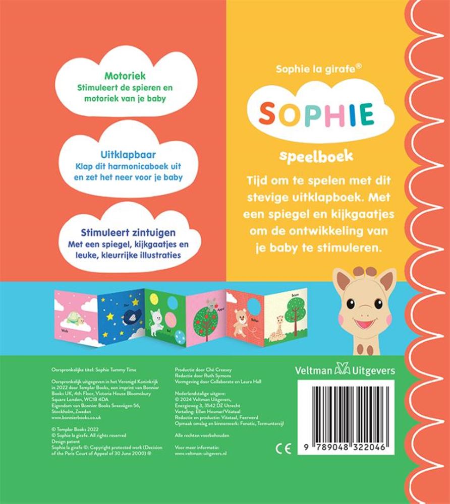 Livre de jeu de Sophie. livre cartonné. 0+