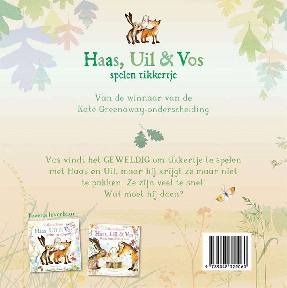 Lièvre, hibou, renard, jouer au tag 3+