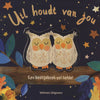 Livre cartonné : la chouette t'aime 1+
