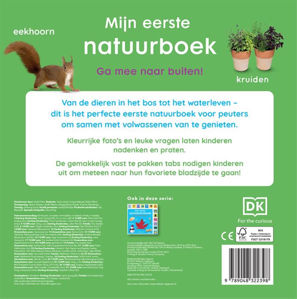 Mon premier livre sur la nature 0+