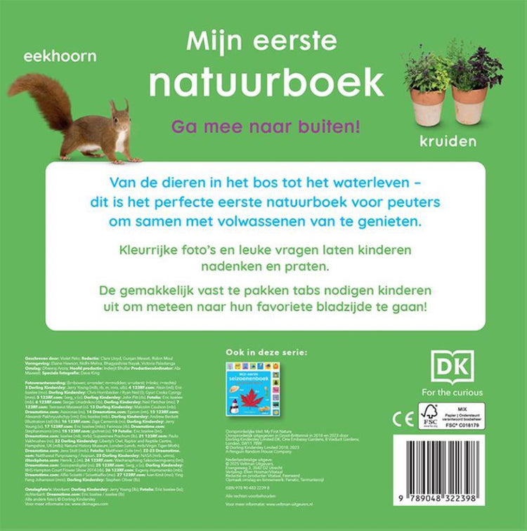 Mon premier livre sur la nature 0+