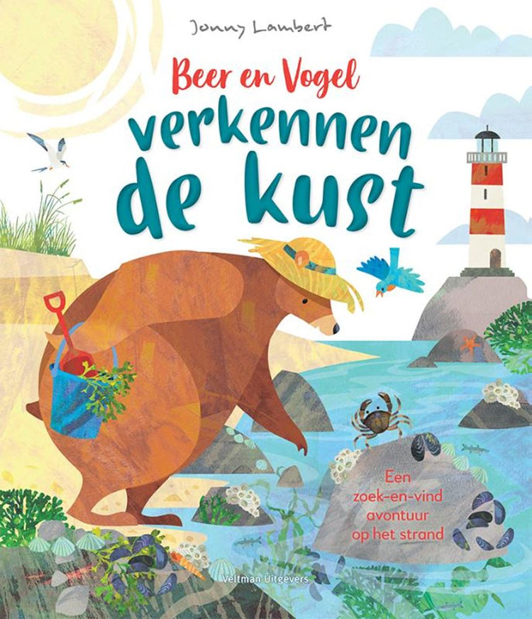 Ours et oiseau explorent la côte 3+