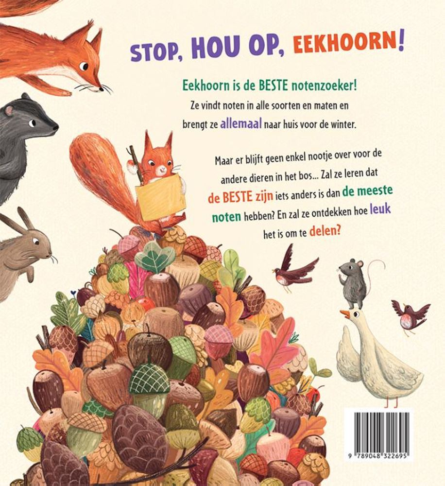 Livre d'images : stop, stop, écureuil ! 3+