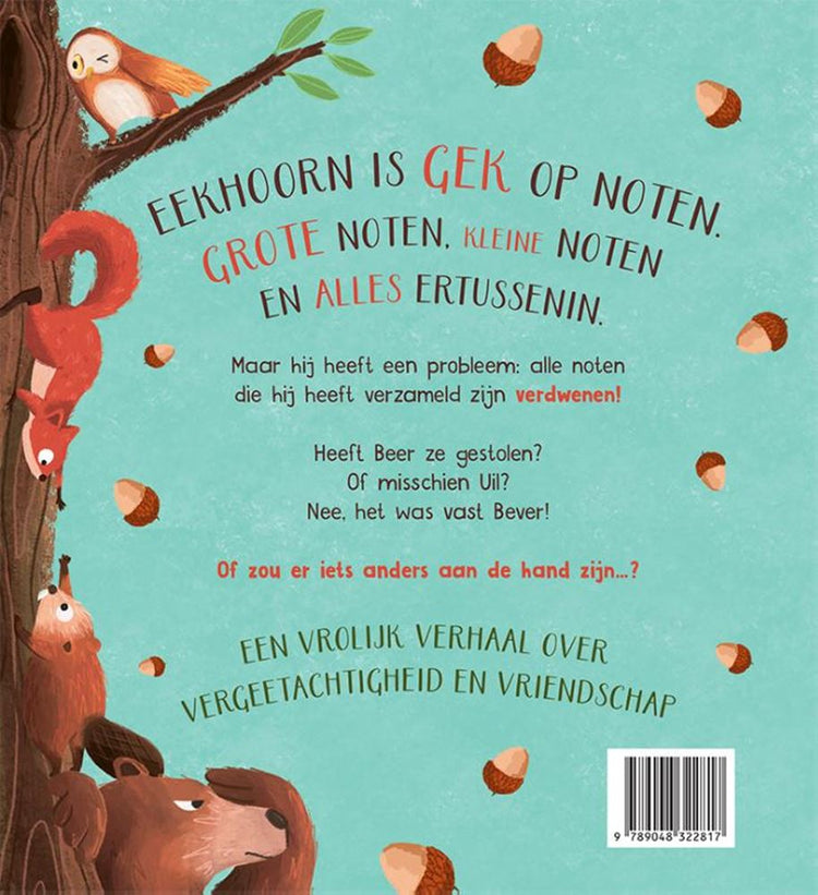 Livre d'images : à la chasse aux noix ! 3+