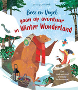 L'ours et l'oiseau partent à l'aventure en hiver