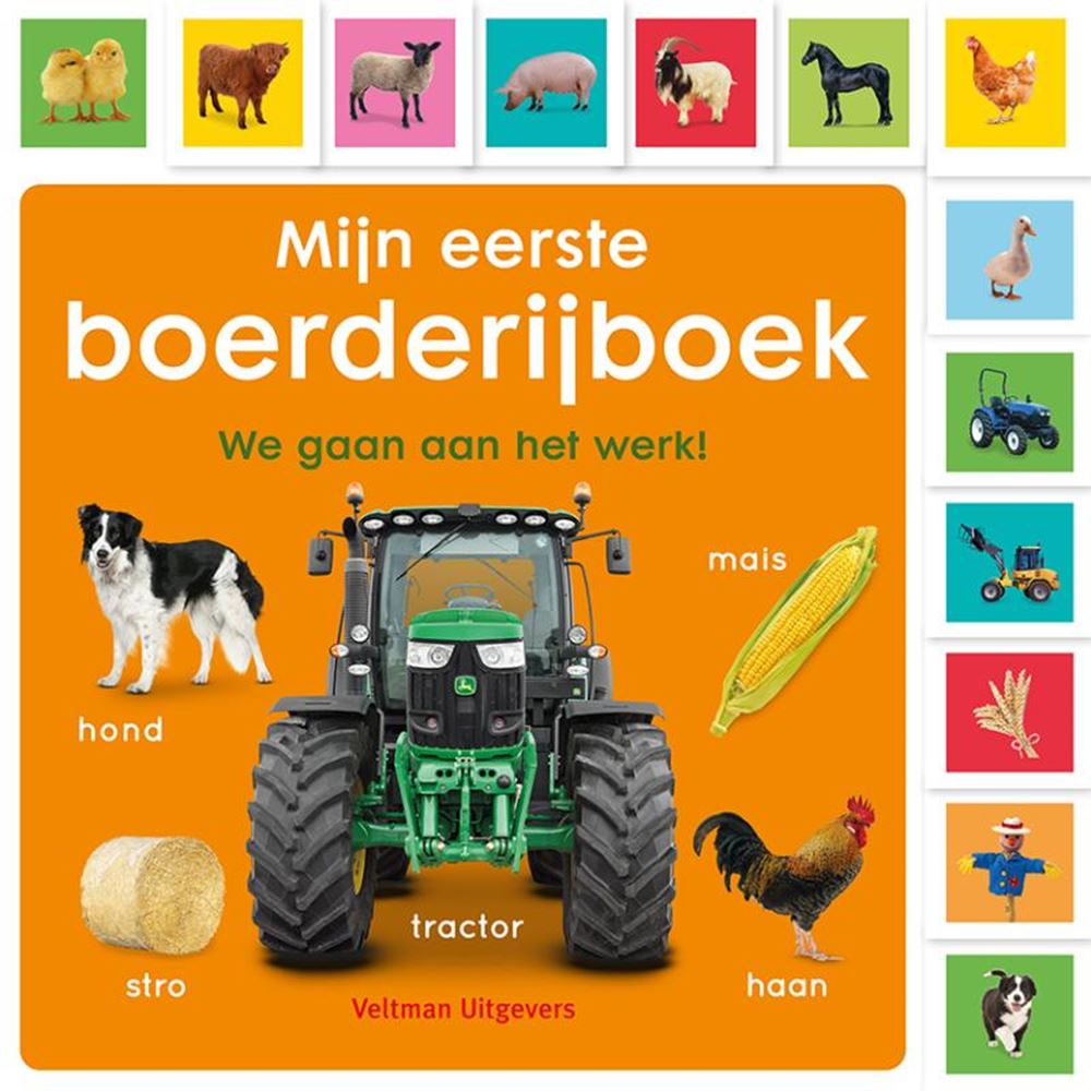 Livre cartonné mon premier livre de ferme 0+