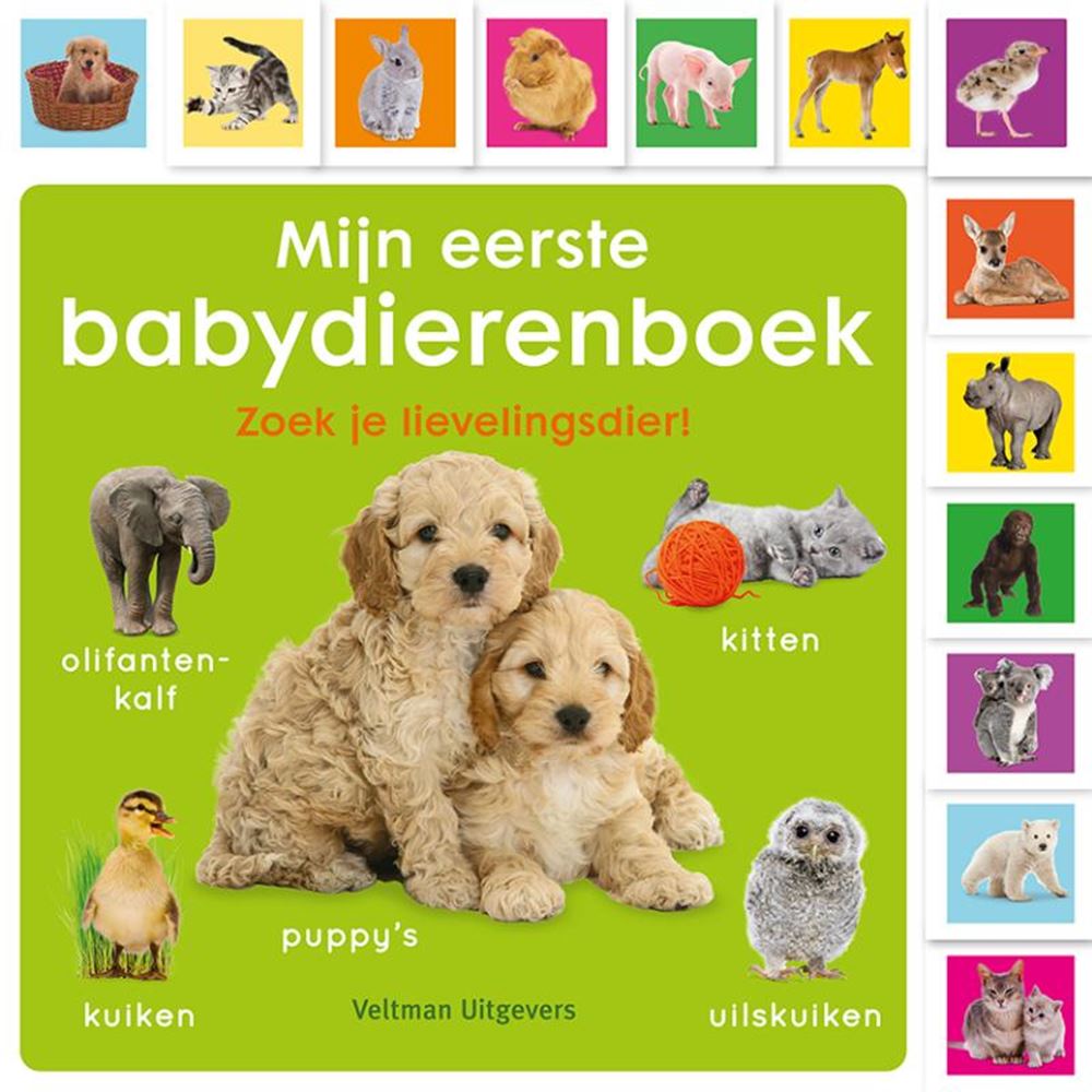Livre en carton mon premier livre pour bébé animal 0+
