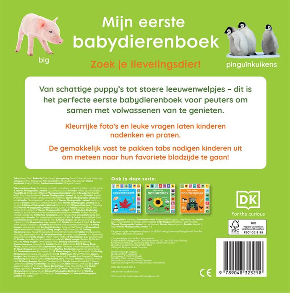 Livre en carton mon premier livre pour bébé animal 0+