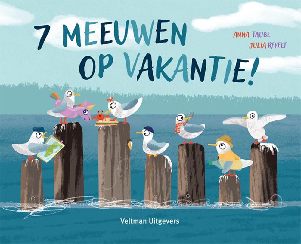Carnet cartonné 7 mouettes en vacances ! 2+