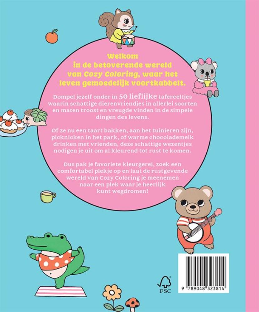 Livre de coloriage confortable -