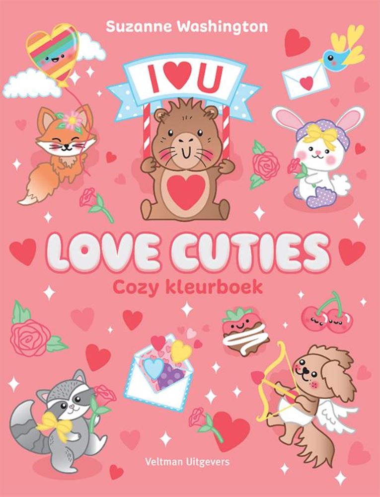 Love Cuties - livre de coloriage confortable 6+