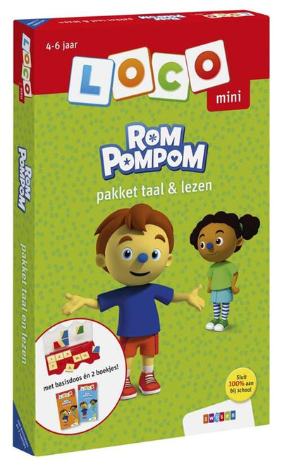 WPG UITGEVERS MINI ROMPOMPOM Package Langue Lire (4-6 ans)